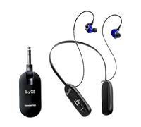 YGBWAOV Audio Earphone RW-22 5,8 GHz + 2,4 GHz Système sans à Double Bande pour Performances Live Studio Enregistrement dans L'Oreille