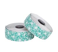 YGBWAOV Bande de Barre de Vélo de Vélo de Route -Modèle Couverture de Guidon de Vélo Poignées de Vélo Sangle Antidérapante Poignées de Choc Bande Blanche-Orchidée