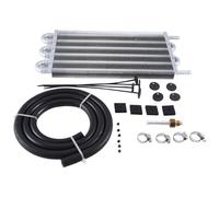 YGBWAOV Boîte de Vitesses Radiateur Radiateur Condenseur Réservoir d'eau Transmission Universel Remplacement Argent