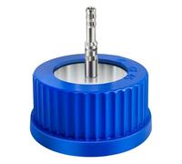 YGBWAOV Bouchon de Sécurité pour Flacon de Laboratoire en Acier Inoxydable 304 GL45, 3 Ports, pour Remplissage de Phase Mobile Liquide, Diamètre 8-10 Mm, Grand Format, 1 Port Seulement