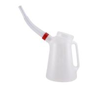 YGBWAOV Conteneur de Mesure D' avec Poignée, Jerrycan D' de 5L avec Capuchon Anti-Poussière pour Distributeur D' Automobile et de Moto avec Entonnoir.