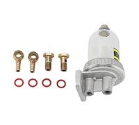 YGBWAOV Coupe de PréCipitateur de SéParation D'Eau de Carburant de Filtre Grossier CA141 avec Filtre à Carburant de RéNovation de Vidange avec Connecteur de 10Mm