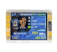 YGBWAOV Écran Intelligent Amélioré 580KH/S 2,8 Pouces Bitcoin Crypto Solo Miner 630KH/S Performances de Minage de Bitcoin Harshrate