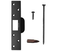 YGBWAOV Gâche de Porte Extra Longue de 18 cm (7 Pouces), Version Renforcée, Surdimensionnée, pour Réparer un Cadre/une Fente/un Montant de Porte Endommagé ou Usé