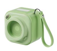 YGBWAOV Haut-Parleur Bluetooth Portable sans Mini Subwoofer Extérieur en Forme de Caméra Rétro Vert