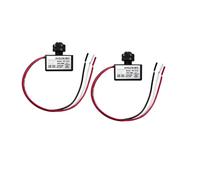 YGBWAOV Interrupteur de Contrôle de la Lumière avec Capteur 2 Pièces 105V-130V AC, Capteur de Lumière Photocellulaire, Œil Crépusculaire à L'Aube avec Écrous et Rondelles.