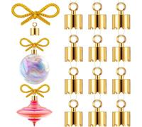 YGBWAOV Kit de Fabrication de Décorations pour Sapin de Noël, Lot de 12 Pièces, Kit de Tournage sur Bois pour Décorations Suspendues