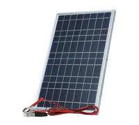 YGBWAOV Kit de Panneau Solaire Portable de 30W 12V, Générateur de Cellule Solaire Rechargeable pour