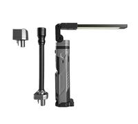 YGBWAOV Lampe de Travail LED Pliable COB, Lampe Torche Portable D'Urgence pour Inspection de Voiture, Stroboscope SOS Rouge