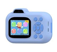 YGBWAOV Mini Caméra Vidéo Numérique 1080P à Double Objectif pour Enfants Garçons Filles Imprimante Photo Instantanée Utilisant du Papier Thermique B