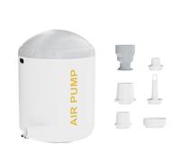 YGBWAOV Mini Pompe à Air Électrique avec Lanterne LED, Compresseur d'air Portable pour Lit de Camping en Plein Air, Gonflage 3,5 Kpa et Dégonflage