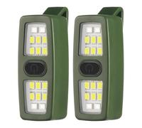 YGBWAOV Petite Lampe de Poche à LED Rechargeable, Clip de Course - Lumière de Vélo de Sécurité pour Les Coureurs, pour Les Chiens Marchant la Nuit,