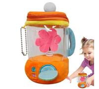 YGBWAOV Poupée en Peluche avec Presse-Agrumes en Forme de Fleur de Dessin Animé, Jouet en Peluche, Compagnon en Peluche, Jouet Rotatif avec Cordon de Serrage, Poupée Endormie pour Enfants