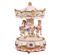 YGBWAOV pour Petite Fille Princesse Camarade de ille Cœur Cadeau d'anniversaire Boîte à Musique Boîte à Musique