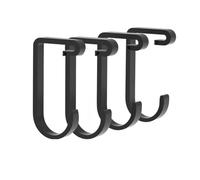 YGBWAOV Pour Support de Garage pour Crochets de Vélo à au Plafond 4X8 pour Étagère de Garage de Rangement Au-Dessus, 4 Pièces.