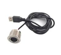 YGBWAOV R503Pro 1500 Capacité Ronde RVB LED Contrôle DC3.3 V Capacitif Module D'Empreintes Digitales Capteur Scanner pour Contrôle D'Accès, USB Installation Facile Facile à Utiliser