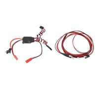 YGBWAOV RC 30A Mini Contrôleur de Vitesse Électrique Brossé ESC Brosse Contrôleur de Vitesse de Moteur Électronique Double Sortie, Prise JST