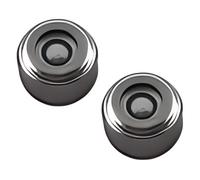 YGBWAOV Réduction Active du Bruit 2 Pcs Unités de Haut-Parleur Diaphragme en Silicone Liquide de 6mm pour Écouteurs Intra-Auriculaires Driver 16 Ohm