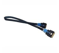 YGBWAOV SlimSAS4.0 pour Carte Graphique GPU Discrète Câble Rallonge Convertisseur Accessoire 75 cm