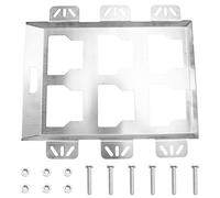 YGBWAOV Support de Rangement pour Outils, Porte-Boîte à Outils pour Camion, Support de Boîte à Outils, Cadre de Fixation pour Boîte à Outils de Cabine, Support Mural pour Boîte à Outils