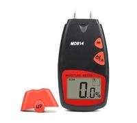 YGBWAOV Testeur D'Humidité Numérique pour Bois Timber 2 avec 2 Sondes, Testeur de Teneur en Eau dans le Papier, Détecteur D'Humidité Hygromètre 2% à 70% pour Bois et Bambou