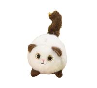 YGBWAOV Un Animal en Peluche Doux et Confortable Qui et Se Balance, Poupée de Chat Rotative, Jouet Cadeau, Jouet en Peluche de Chat à Queue Remue