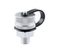 YGBWAOV Vanne de Vidange D' pour Système de Vidange D' M14x1,5 M12x1,5, Vanne de Vidange D' Rotative Portable en Alliage D'Aluminium avec Raccord de Tuyau A2