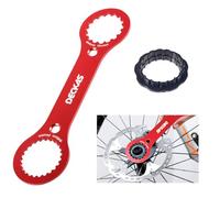 YGCQFH Clé d'axe BB - Outil de retrait de pédalier en alliage d'aluminium DUB/TL-FC32 - Clé BB à double extrémité, compatible avec adaptateur TL-FC25/TL-FC24, outil de réparation de vélo, léger et