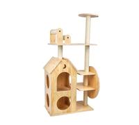 YGDYFDC Arbre a Chat Cadre d'escalade en Bois Massif for Chat, Grand nid de Chat, Plate-Forme de Saut, Poste à gratter, Jouet Planche à gratter Chaise de Chat