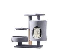 YGDYFDC Arbre a Chat Cadre d'escalade for Chat, nid de Chat, Cadre avec Colonne d'escalade Multicouche, Plate-Forme de Saut for Chat, Fournitures for Chats Chaise de Chat(Grey2)