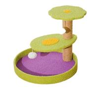 YGDYFDC Arbre a Chat Cadre d'escalade for Chat, Nid for Chat Tout-en-Un, Aucun Espace Requis, Auto-Divertissement for Petit Chat, Griffoir for Chat Chaise de Chat(D)