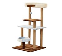 YGDYFDC Arbre a Chat Cat Climbing Frame Brown Cat Multi-Layer Cat Climbing Frame Cat Nest Cat Climbing Column Cat Ball Pet Toy Chaise de Chat