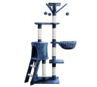 YGDYFDC Arbre a Chat Étagères for Chats, Grande Villa à Cinq étages, Cadre d'escalade, Villa Tout-en-Un, Quatre Saisons, nid, Arbre à Chat Chaise de Chat(1Grey)