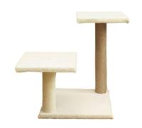 YGDYFDC Arbre a Chat Planche À Gratter for Chat, Broyeur À Griffes, Fournitures for Chat, Jouet, Colonne d'escalade Verticale en Sisal, Cadre d'escalade for Chat Chaise de Chat(White,B)