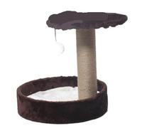 YGDYFDC Arbre a Chat Planche À Gratter for Chat, Broyeur À Griffes, Fournitures for Chat, Jouet, Colonne d'escalade Verticale en Sisal, Cadre d'escalade for Chat Chaise de Chat(Brown,B)