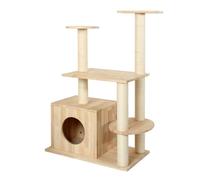 YGDYFDC Arbre a Chat Plate-Forme de Saut en Sisal for Chat, Poste à gratter for Petits Chats, Cadre d'escalade, Tour Stable for Chat Chaise de Chat