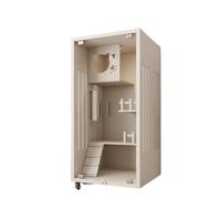 YGDYFDC Jolie Maison de Chat Armoire for Animaux de Compagnie, Villa, nid de Chat, château, étanche, Extra Large, Cage d'espace, Maison intérieure Maison de Chat(G16)