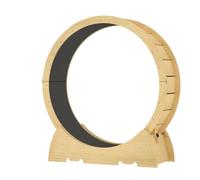 YGDYFDC Jouets pour Chats Tapis Roulant en Bois for Chat de Compagnie, Rouleau Rond en Bois Massif for Chat, Perte de Poids, Jouet de Fitness, Cadre d'escalade for Chat Tapis Roulant pour Chat(A,S)