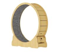 YGDYFDC Jouets pour Chats Tapis Roulant for Chat, Rouleau Silencieux, Roue de Sport en Bois Massif, Fitness for Animaux de Compagnie, Cadre d'escalade, Jouets Tapis Roulant pour Chat(L)