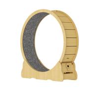 YGDYFDC Jouets pour Chats Tapis Roulant for Chat, Rouleau Silencieux, Roue de Sport en Bois Massif, Fitness for Animaux de Compagnie, Cadre d'escalade, Roue for Chat Tapis Roulant pour Chat(L)