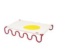 YGDYFDC Lit pour Animaux de Compagnie Chenil for Chien, lit de Camp, lit d'été Hors Sol for Chien, Amovible et Lavable, for Petit Chien Lit Facile à Nettoyer(A)