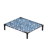YGDYFDC Lit pour Animaux de Compagnie Chenil for Chien, lit de Camping Universel détachable Quatre Saisons for Animal de Compagnie, lit d'été Hors du Sol Lit Facile à Nettoyer(1,M)