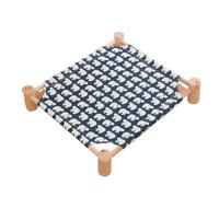 YGDYFDC Lit pour Animaux de Compagnie Lit de Camp for Animaux de Compagnie, lit for Chat Hors du Sol, Amovible et Lavable, Fournitures for Animaux de Compagnie Lit Facile à Nettoyer(F)