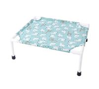 YGDYFDC Lit pour Animaux de Compagnie Lit de Camp for Chien, Petite Maison for Chien, Maison fraîche d'été, Amovible et Lavable, lit for Animal de Compagnie, Maison for Chat Lit Facile à Nettoyer(F)