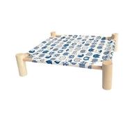 YGDYFDC Lit pour Animaux de Compagnie Lit for Chat Hors du Sol lit for Chat lit d'été for Chien lit de Camp Petit Chien lit d'été for Chien Quatre Saisons Lit Facile à Nettoyer(1)