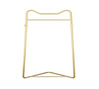 YGDYFDC Porte-Manteau d'angle Porte-Manteau d'angle sur Pied, Porte-vêtements d'angle de Chambre à Coucher, Balcon, étendoir à vêtements, Luxe léger Porte-Manteau Vintage(Gold)
