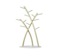 YGDYFDC Porte-Manteau d'angle Porte-Manteau sur Pied en Acier Inoxydable, Porte-Manteau Galvanisé, Porte-Manteau Vertical Simple, Marbre Brossé Porte-Manteau Vintage(Gold)