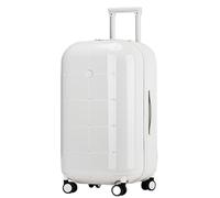 YGDYFDC Valise à roulettes Grande Valise, Boîte De Mot De Passe Multifonctionnelle, Valise D'étudiant Masculin Et Féminin, Boîte D'embarquement À roulettes Universelle Valise Voyage(White,28IN)