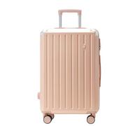 YGDYFDC Valise à roulettes Nouveau Cadre en Aluminium Coque Rigide Valise Valise 20 Pouces Valise d'embarquement Longue et Courte Distance boîtier de Chariot Valise Voyage(Pink,20in)