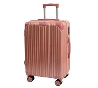 YGDYFDC Valise à roulettes Valise À Bagages avec roulettes Universelles, Valise Trolley, Boîte À Mot De Passe for Hommes, Boîte-Cadeau À La Mode for Femmes Valise Voyage(Pink,20in)